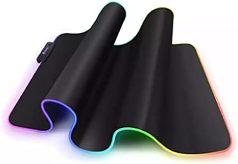 RGB LED podloga za miš za igre | velika podloga za miš za igre / podloga za miš za igre Pokloni / Pokloni za igrače | 31, 5x11, 8in