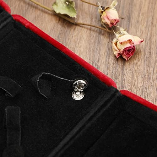 Velvet Bangle Case dvostruka otvorena narukvica kutija nakit poklon organizator Trg zaslona za prijedlog Angažovanje vjenčanog nakita poklon 10x10x4cm