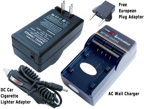 ITEKIRO AC zidni DC komplet za punjač automobila za punjač Panasonic VDR-D160EG-S + ITEKIRO 10-IN-1 USB punjenja