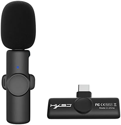 Xunion 2.4 Ghz Wireless Lavalier Mikrofon rever Mic Audio Video snimanje Mini Mic za / Type-C HG0