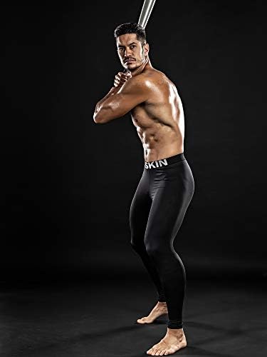DRSKIN 5, 4, 3 ili 1 Paket muške kompresijske hlače tajice tajice sportski Baselayer trčanje Atletski trening Aktivan