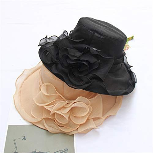 Žene retro čipkave bowknot cvijeće kuglač šešira za sunčanje mladenke za vjenčani šešir za vjenčani šešir, a montiraju elegantne oči