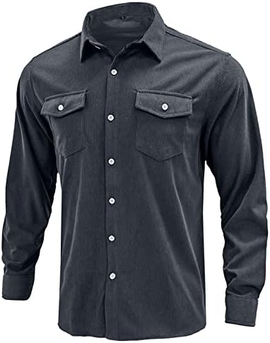 Muscle Fit Dress Shirts Standard-fit Linen Henley Shirts for Men Colorblock Novelty Tops & amp; Tees