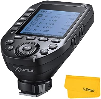 Godox XProII-N TTL bežični Blic kompatibilan za Nikon kamere, HSS 1/8000s 2.4 G bežični Blic predajnik, TCM funkcija transformacije,Bluetooth veza,novo Hotshoe zaključavanje, veliki LCD ekran