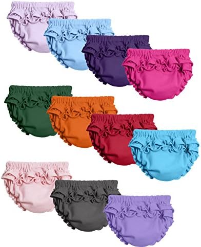 Gradske niti Baby Girl meki pamuk Volančići navlake za pelene napravljene u SAD