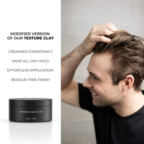 Kontrolirajte glinu za kosu za muškarce od Forte serije / jednostavna primjena | glinena pomada za kontrolu