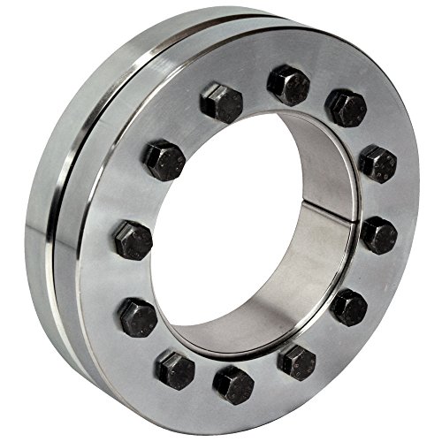 Klimax metali C733M-50 Shrink disk, Standardna dužnost, čelik s pocinčanim vanjskim prstenovima, Promjer promjera 50 mm, 1,97 ID, 1,08 širine