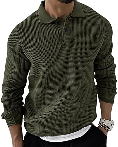 Dudubaby mens mock džemper džemper zapleteni štand ovratnik pleteno pulover džemper