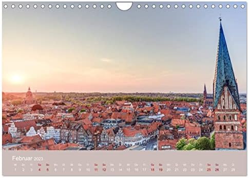 Fantastisches Lüneburg, Calvendo 2023 Mjesečni kalendar