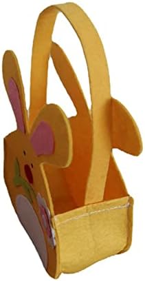 Vefsu Styles 2 poklon Candy Bunny torba torba žuta torba Uskrs i Tote Rabbit Bijela kućna tekstilna torba za odlaganje