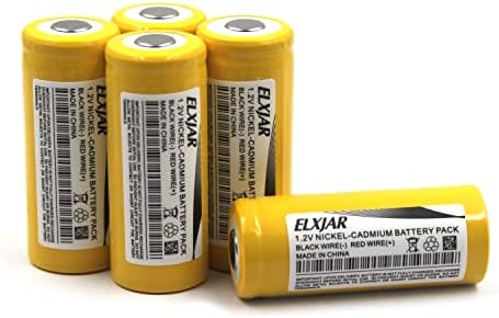 1.2V 1200mAh 4 / 5A NI-CD baterija za lithiony ELB-1210N ELB-1201N KR-1500AUL KR1100E KR-1200AUL ASC0086 Izlaz u hitnu svjetlost