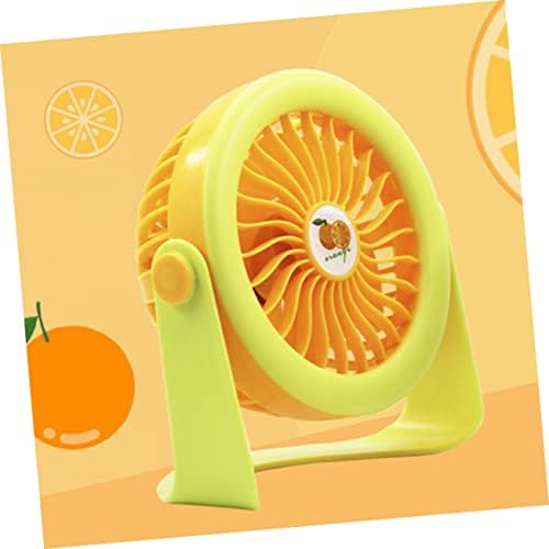 HOMOYOYO MINI FAN ORANGE Narančasta Početna Mini ventilator Mini Cool Fan mali ventilator mali stol Ventilator
