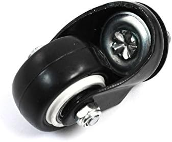 Aexit Tržnički kotači Kotači kolica za pranje rublja 10 mm M10 navoja Dia 1.5 Rotacijski kotači za krug kotača