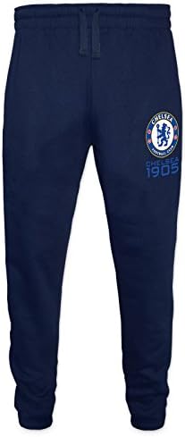 Chelsea Football Club Official Soccer Gift Mens Fleece Joggers Jog Pants