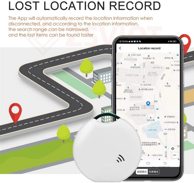 Bluetooth Smart Tag Tracker za ključeve, prtljag, ruksake, novčanike i kućne ljubimce. Domet do 164 stopala