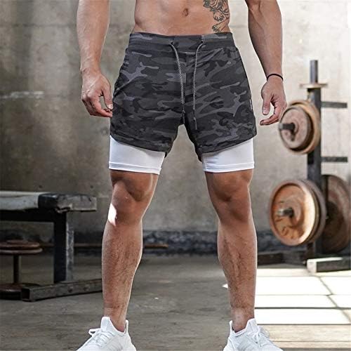 Andongnywell muške kratke hlače za trčanje za vježbanje lagani trening kratke hlače za jogu u teretani s džepovima