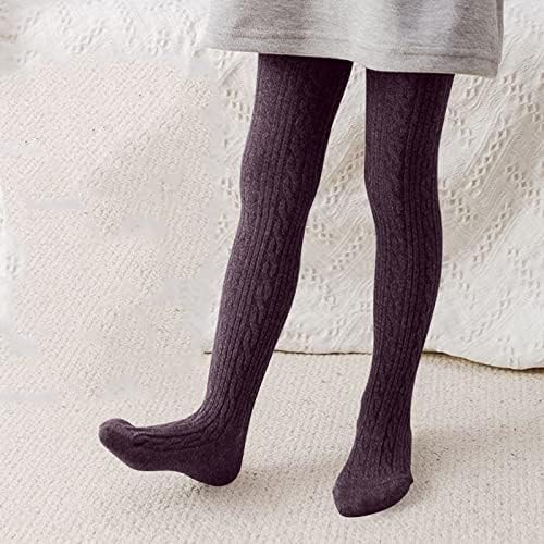 Djeca dječje djevojčice tajice mališani kabeli pletene tople gamaše bešavne rastezljetne čarape Pantyhose