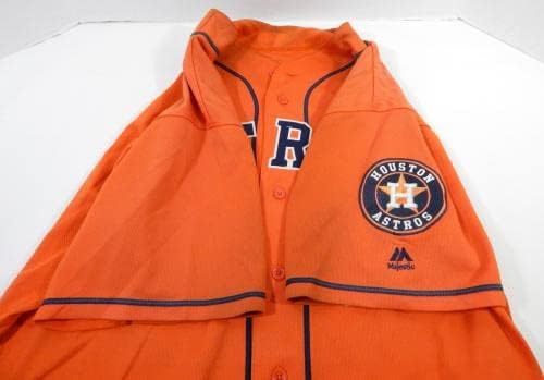 2013-19 Houston Astros 80 Igra Polovni narančasti dres Ploča za naduvanje Uklonjeno 50 DP23618 - Igra Polovni