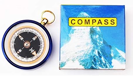 Odjayh Professional vanjski kompas, kompas od legure aluminija, mini višestruki dječji tip ključa za tipke