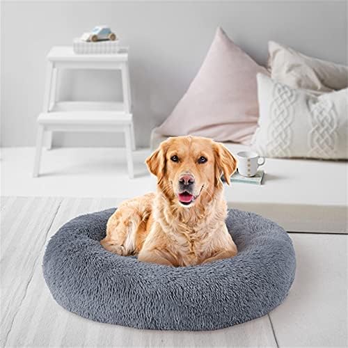 Scdzs dugi plišani kružni pas jastuk za kućni ljubimac za samll kućnog kreveta za pranje zimskog