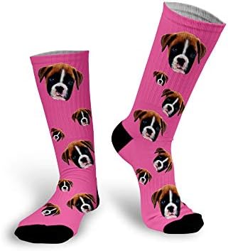 Pasa za lice | Personalizirane čarape za kućne ljubimce | Tvoj pas na čarapama | Prilagođena pasa čarapa | Čarape za životinje | Čarapa sa slikom psa
