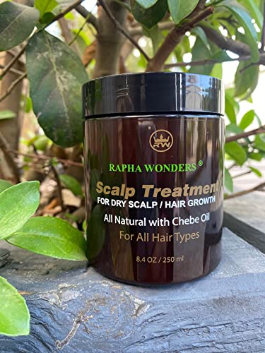 Rapha Wonders Scalp Treatment napravljen sa Čadskim Čeberom za rast kose i probleme vlasišta kao što su perut i još mnogo toga