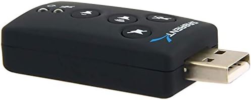 SABRENT USB 2.0 Adapter za eksterni Surround zvuk - dodajte zvuk na radnu površinu ili Notebook računar - bez vozača!