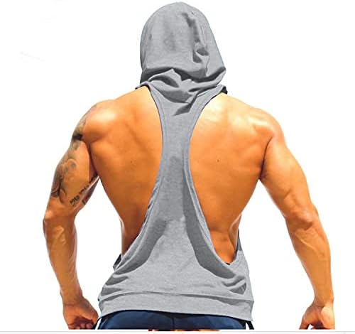 Muška teretana trening duksevi bez rukava Dry Fit y-Back muscle Tank Top Bodybuilding Cut off