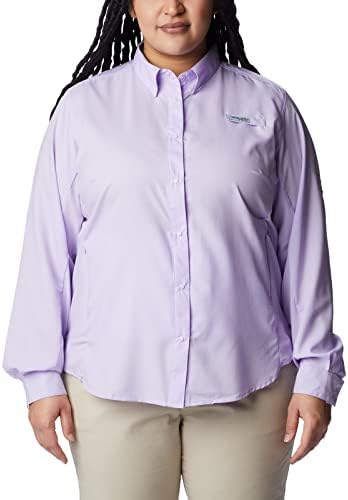 Columbia ženska Tamiami II košulja sa dugim rukavima, meka ljubičica, 1x Plus