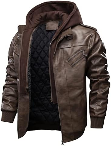 Muška jakna od flannela sa kapuljačom s kapuljačom s dugim rukavima prekrivenim kaputima na