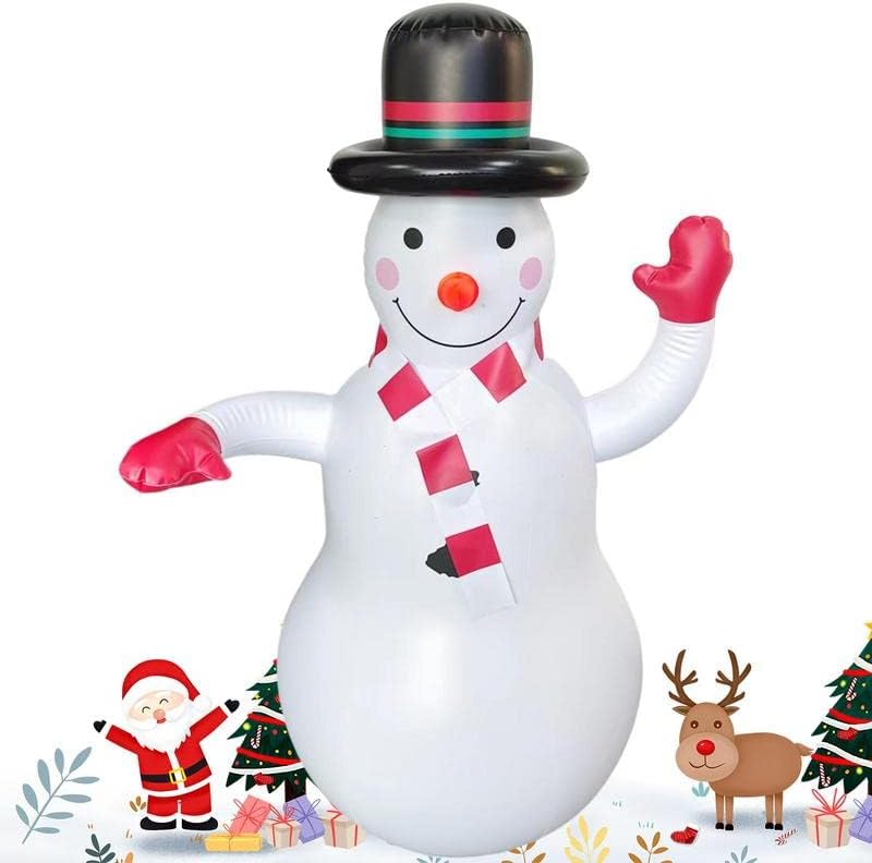 EESLL napuhavanje Božić dekoracije vanjski napuhavanje snjegović Glowing Božić ukras Sretan Božić Vanjska svjetla
