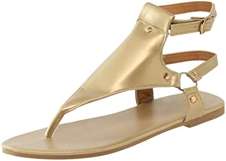 Sandale Žene Ljeto Žene Otvoreni nosač kopča STRANA DRESSY FLIP FLOPS ROMANSKA PLAĆA Sandale Platform Bohemske cipele