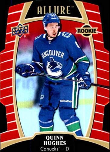 2019-20 Gornja paluba Allure Red Rainbow 66 Quinn Hughes Vancouver Canucks RC Rookie NHL hokejaška