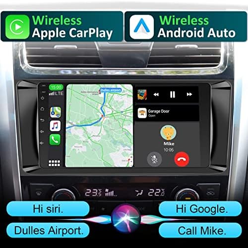 Android Car Stereo Carplay Android Auto za Nissan Teana Altima 2013-2018, 9 inčni automat zaslon za auto radio