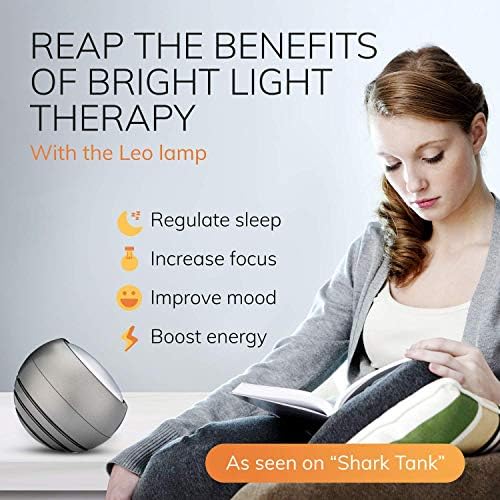 CIRCADIAN OPTICS lampica za lampicu - UV zrake za LED žarulje sa 10 000 lux - puni spektar Slablje sunčeve svjetla - Leo