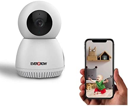 Evergrow 3MP ultra HD baby monitor za kućne ljubimce 2.4G bežična unutrašnja sigurnosna kamera sa