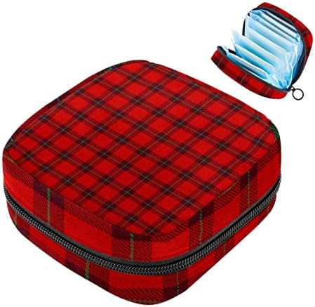Crvena tabla sanitarne savezne salvete, menstrualna jastučna torba gaćice gaćice tampon držač