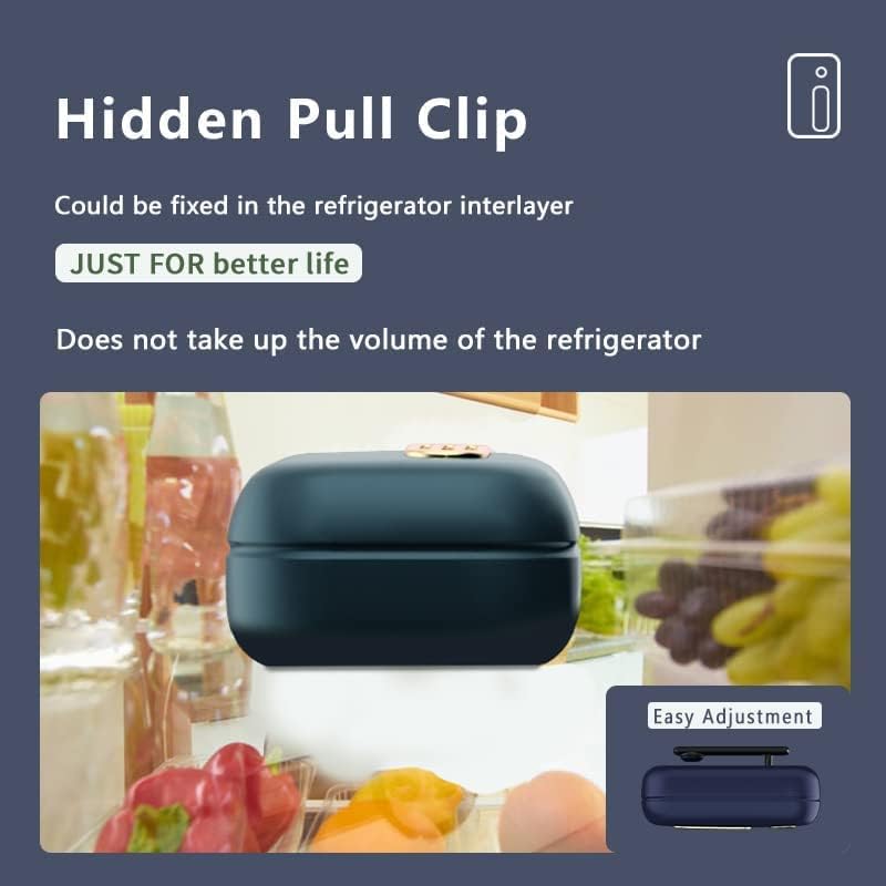 Mini USB dezodorans za frižider-prenosivi punjivi frižider ozonski dezodorans, višekratni Eliminator