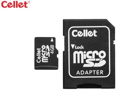 Cellet MicroSD 4GB memorijska kartica za T-Mobile MDA osnovni telefon sa SD adapterom.