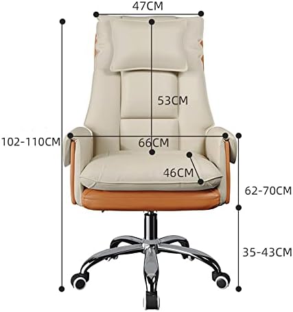 Asuvud Sofa kancelarijska stolica, stolica za igranje kompjuterska stolica naslon za leđa sa zakretnom stolicom za noge