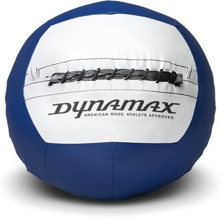 Dynamax Mini 6lb medicinska lopta sa mekom ljuskom standardna Crna / Siva
