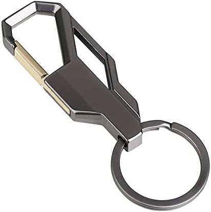 Lančani lanac na kartici Crni novi muški kreativni metalni ključ poklon ključ lanac ključ lanac prstenaste