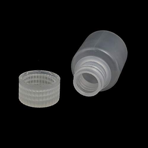 X-dree 5 kom 30ml PP plastični poklopac vijaka malih usta za skladištenje za pohranu usta (5 kom 30ml pp tapa