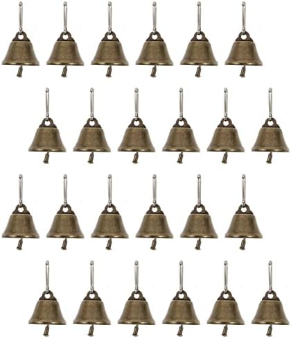 Nuobesty Vintage Decor Vintage ukrasi 3pcs bakreni viseći zvona retro zvona viseći viseći zvonik