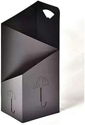 Štandovi za kišobran LXDZXY, kišobran štand od kovanog željeza rezbarenog hotela Torch modna kanta za odlaganje, crna