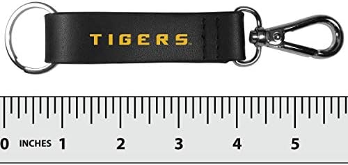 Siskiyou Sports NCAA LSU Tigers dvoslojni novčanik & lanac za ključeve, crn, jedne veličine