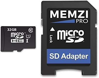 MEMZI PRO 32GB 90MB/s Klasa 10 Micro SDHC memorijska kartica sa SD adapterom za Blackview BV6800 Pro, BV9500 Pro, BV9500, A30, A20 Pro, A20, BV5800 Pro, BV5800, P10000 Pro mobilne telefone