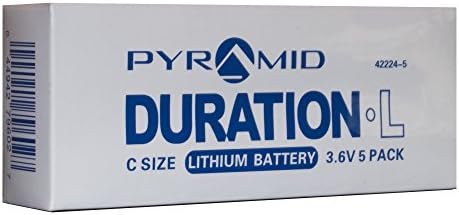 Dodatna oprema za piramidalne vremenske sisteme 3.6 V litijumska baterija, 1, c