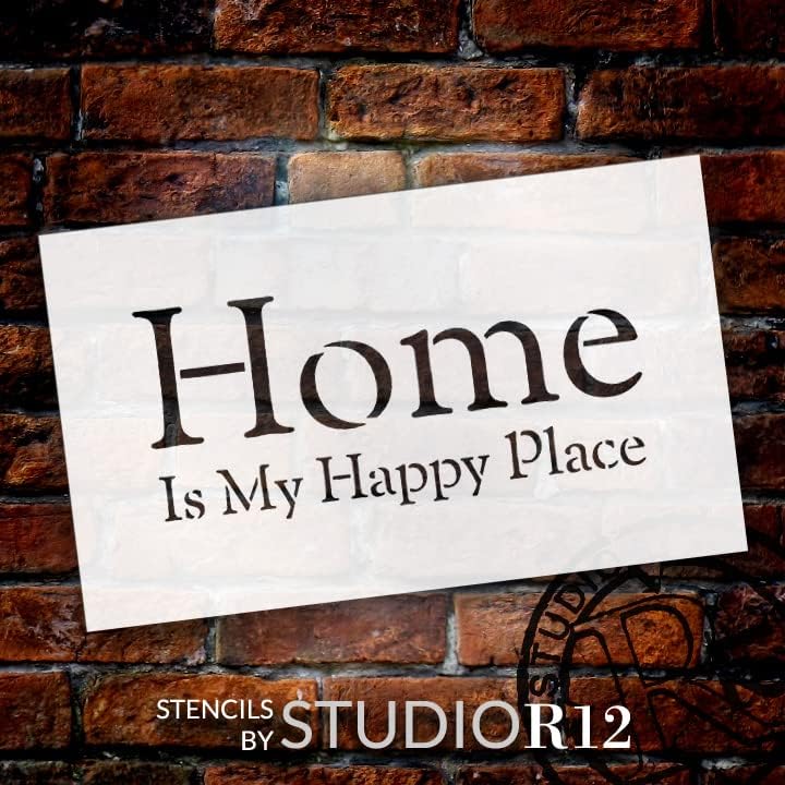 Dom je moje srećno mesto-šablon Serif-Word - STCL2090-by StudioR12
