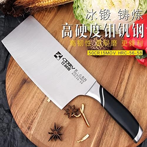Cleaver nož, meso Cleaver, molibden vanadijum čelična kuhinja od mesa riblje nož rezanje povrća za kuhanje kućica za kuhanje domaćinstvo